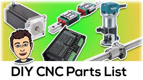 diy cnc parts|cnc machine parts list pdf.